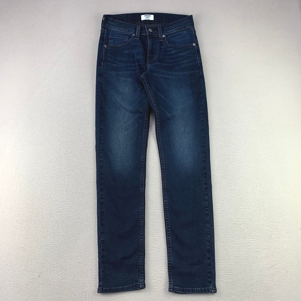 Denizen by Levi's Jeans 288 Skinny Mens 28x30 Dark Blue Denim Stretch Casual